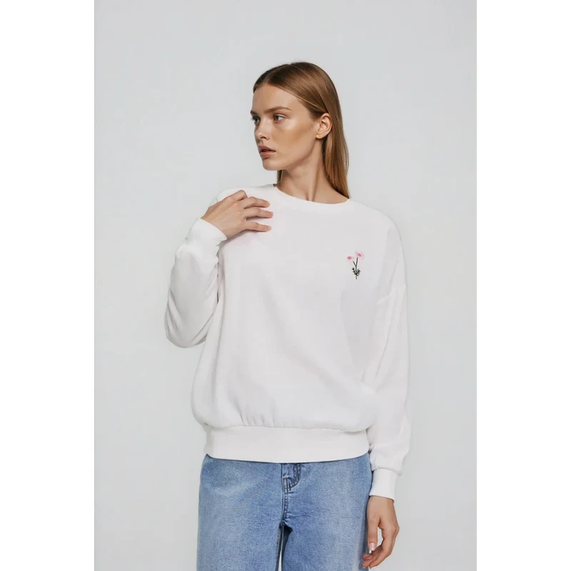 Dámská mMikina Marisse v off white