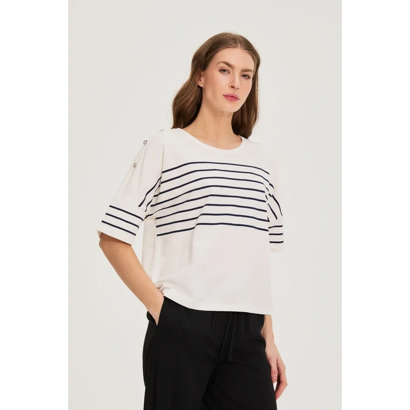 Dámská mMikina Marisse OFF WHITE