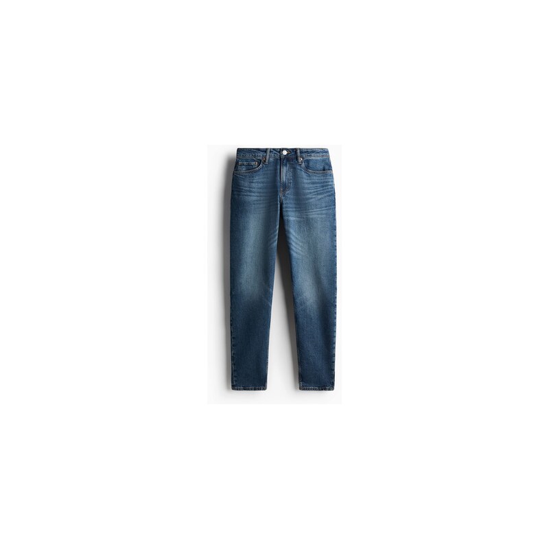 H&M - Regular Tapered Jeans - Denim Blue