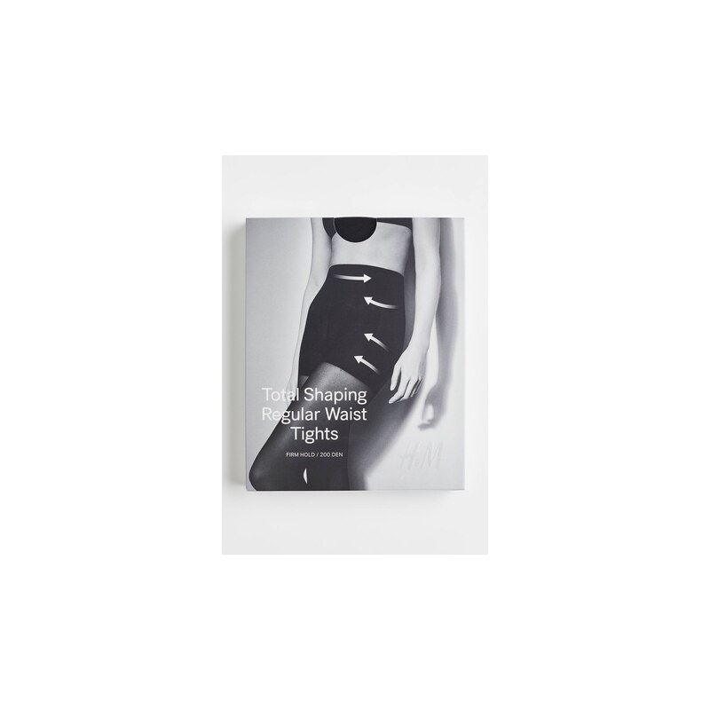 H&M - Punčocháče Shaping 200 denier - Černá