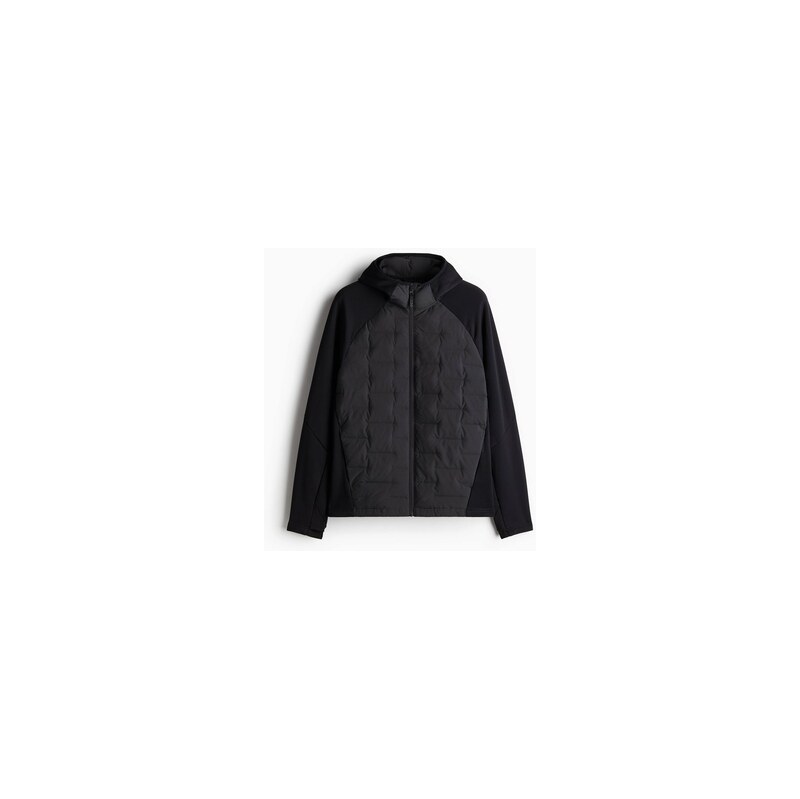 H&M - Hybridní bunda Regular Fit z materiálu ThermoMove - Černá