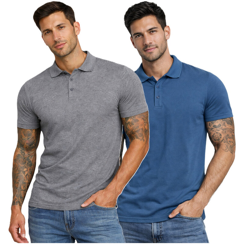 Pánská trička J.STYLE 2PACK
