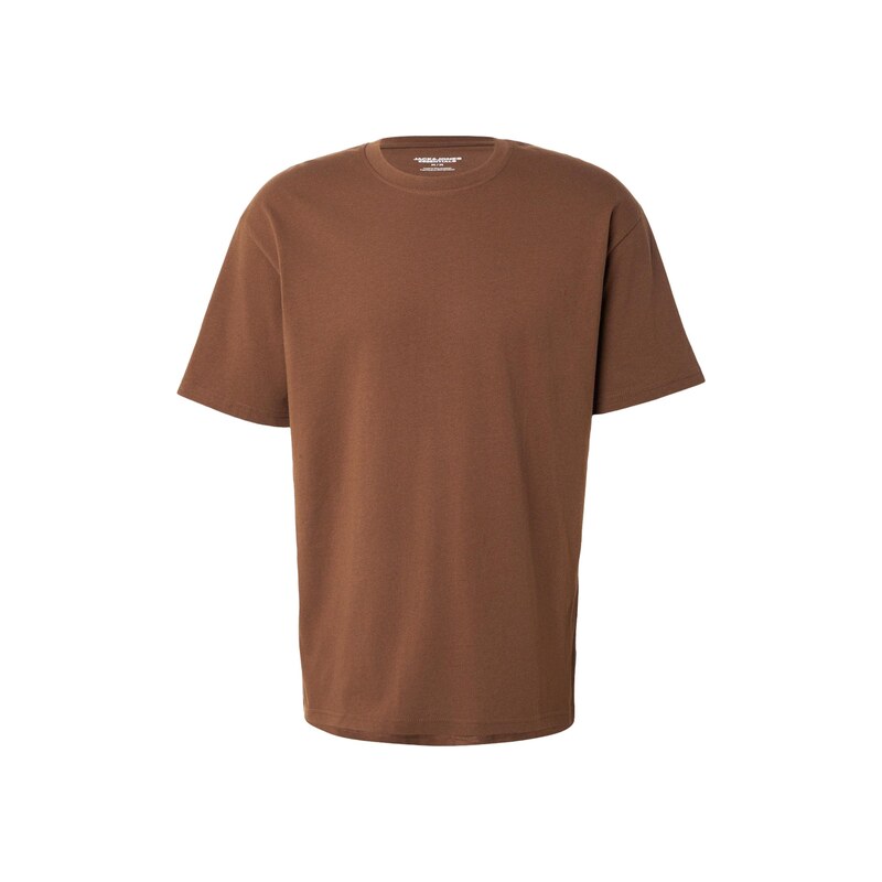 JACK & JONES Tričko hnědá