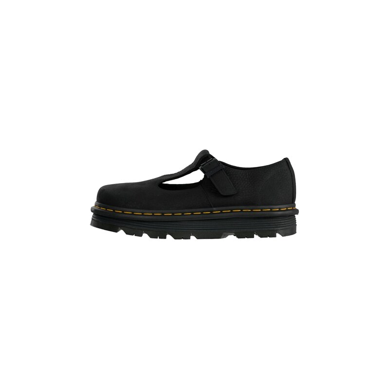 Dr. Martens Baleríny s řemínky ZebZag černá
