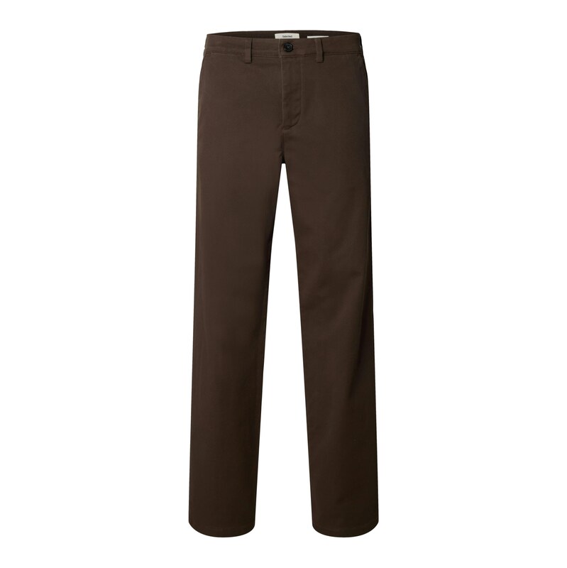 SELECTED Chino kalhoty SLMMiles hnědá