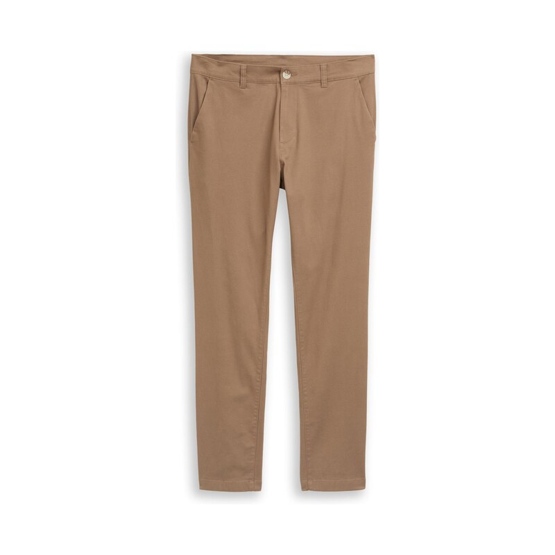 TOM TAILOR Chino kalhoty Travis velbloudí