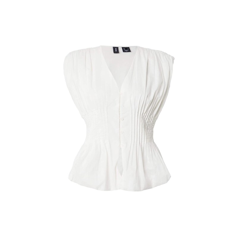 VERO MODA Halenka VMELENA bílá