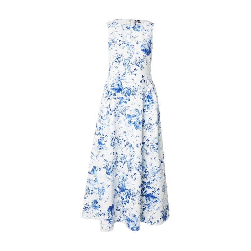 VERO MODA Šaty VMELLA modrá / bílá