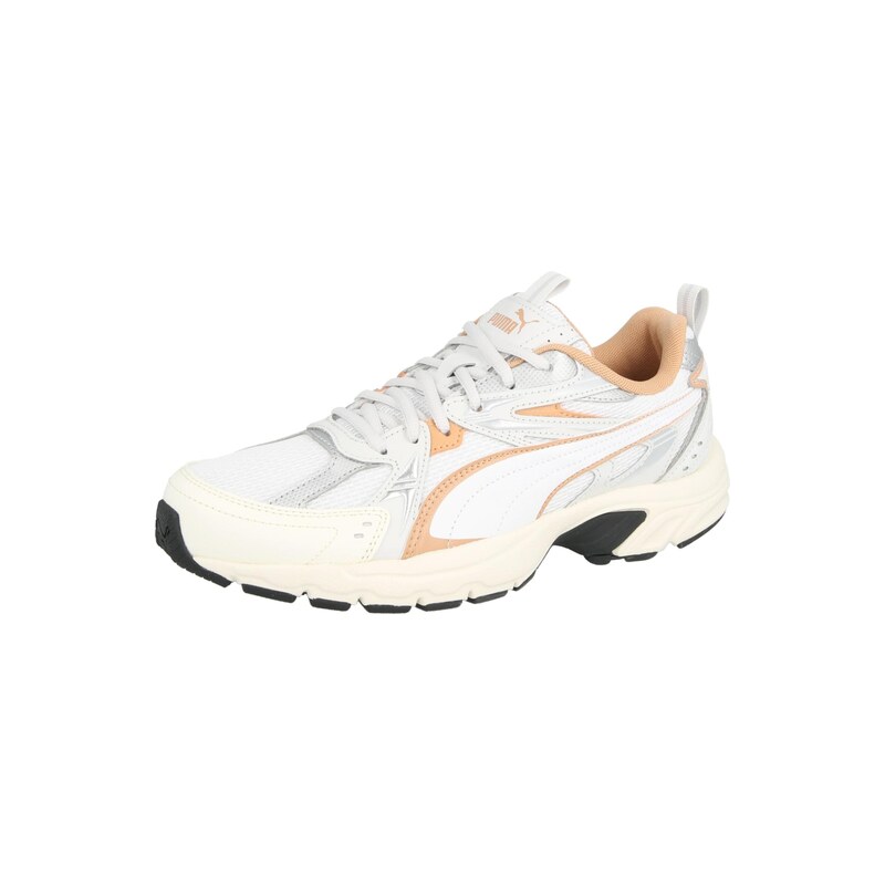 PUMA Tenisky Milenio stříbrně šedá / oranžová / bílá