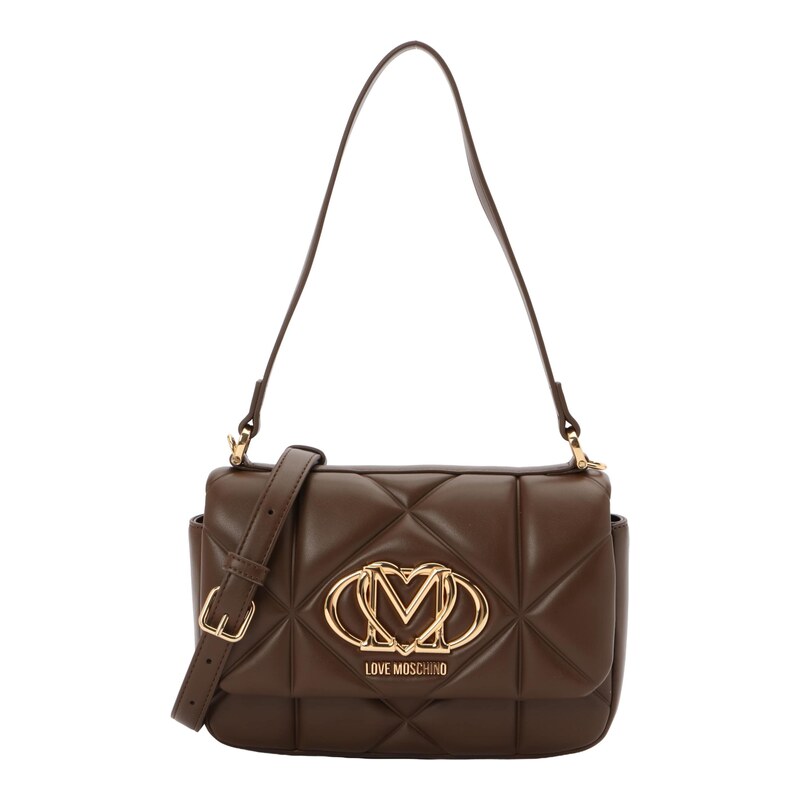 Love Moschino Taška přes rameno hnědá
