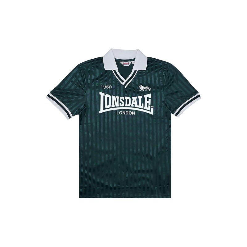 LONSDALE Trikot Footdee tmavě zelená / bílá
