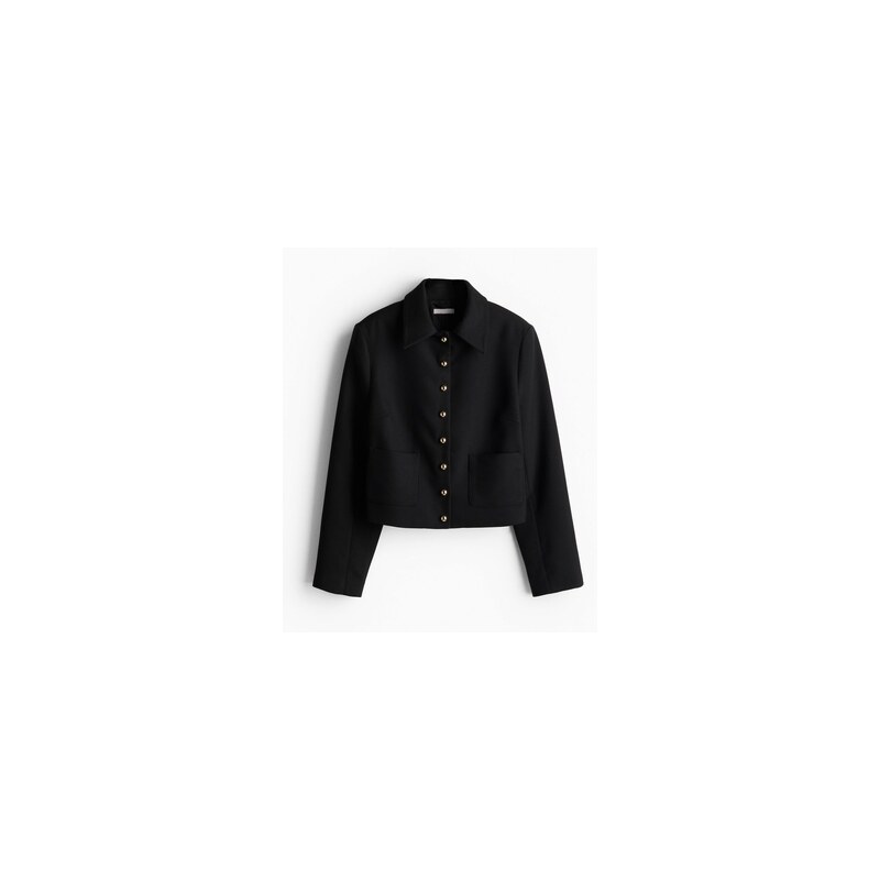 H&M - Keprové sako - Černá