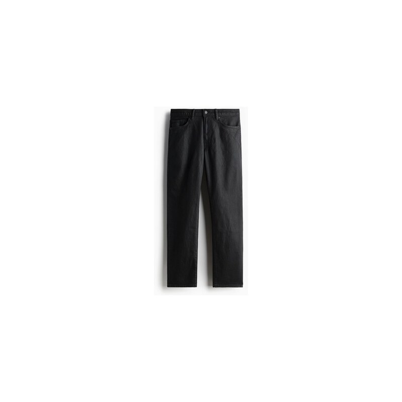 H&M - Regular Jeans - Černá