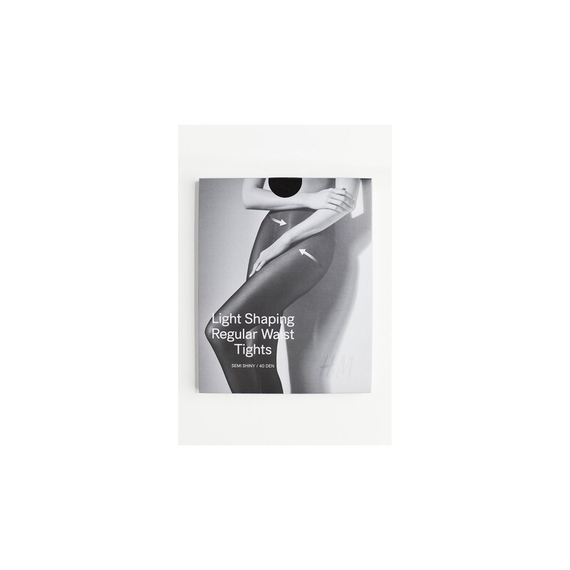 H&M - Punčocháče Shaping 40 denier - Černá