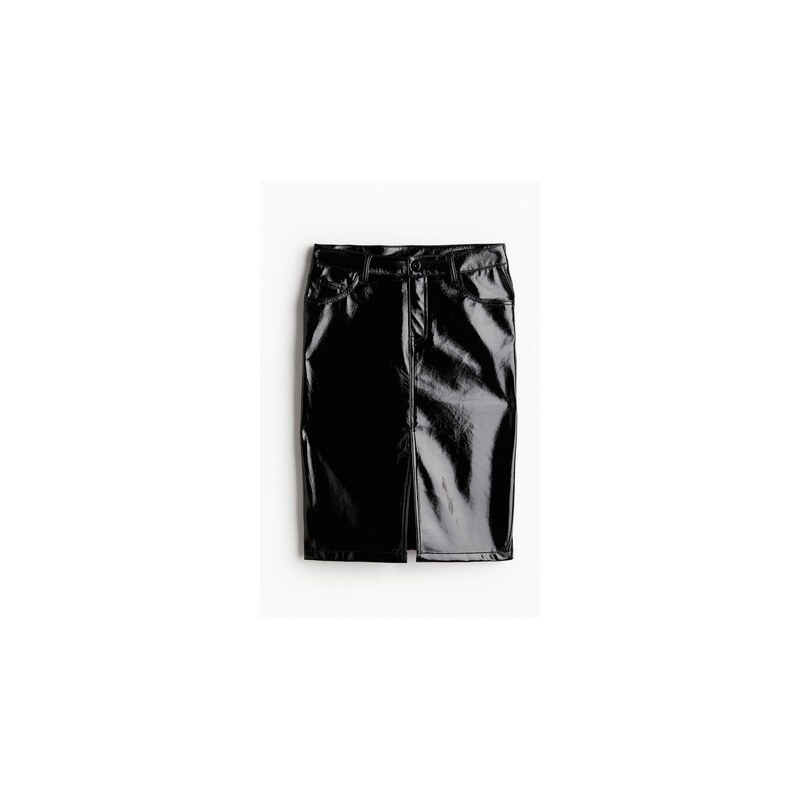H&M - Sukně ke kolenům - Černá