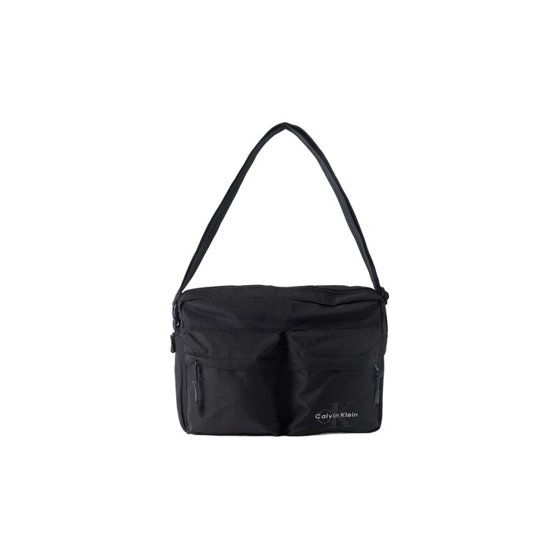 Calvin Klein Taška přes rameno BOLD grafitová / černá / bílá