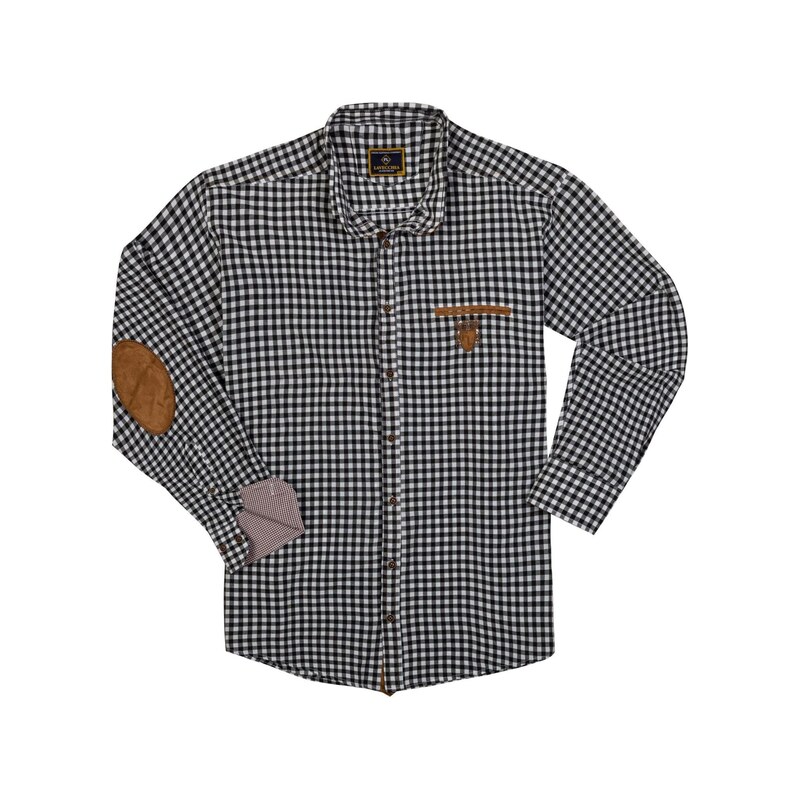 Lavecchia Košile LV-1981 Übergrößen černá