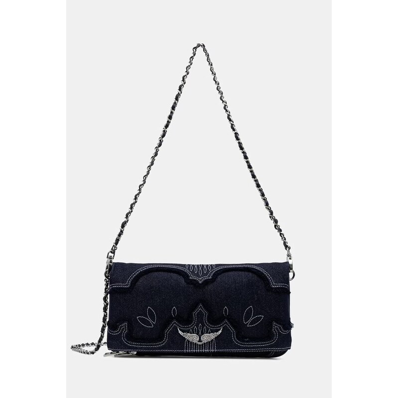 Zadig&Voltaire crossbody kabelka dámská džínová