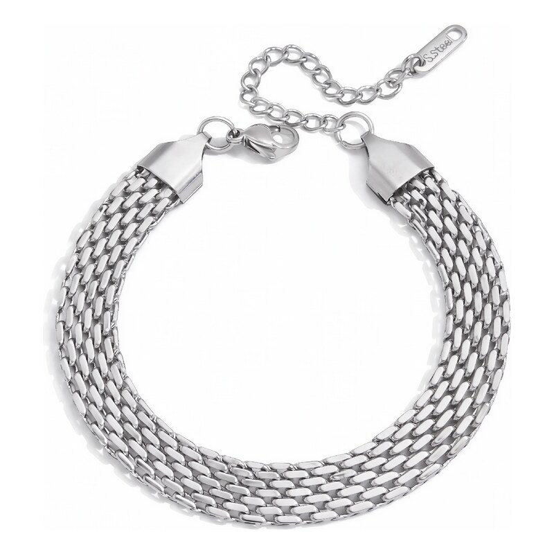 ELENYS Milano Mesh – náramek z prémiové oceli