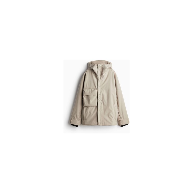 H&M - Lyžařská bunda Loose Fit StormMove - Světle Béžová