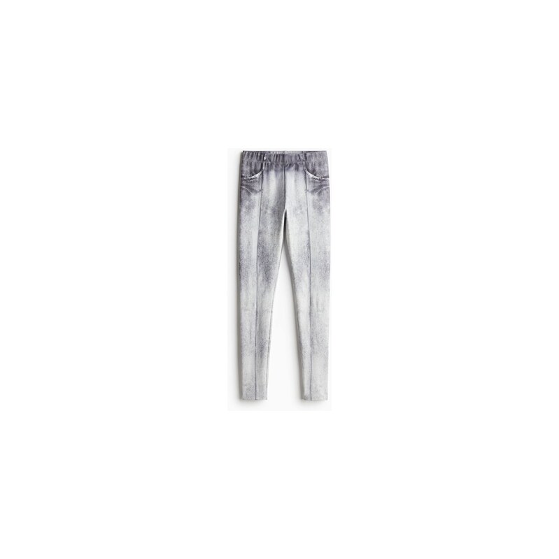 H&M - Jegínys efektem denimu - Světle Šedá