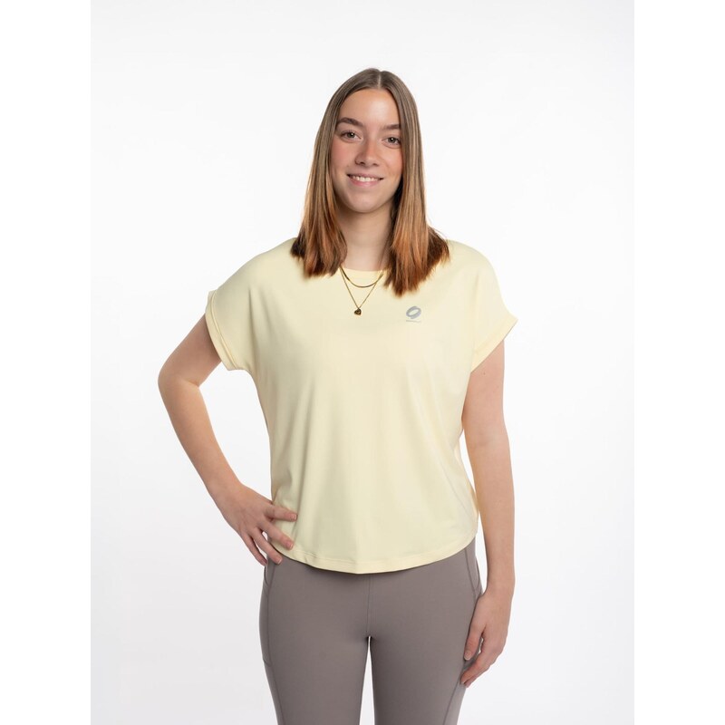 mymotus Tričko Mymotus ladies V-neck T-shirt, Soft Yellow, YW20