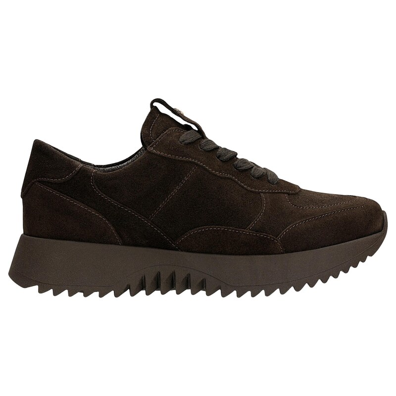 Wojas Čokoládové Dámské Sneakers Na Masivní Podrážce