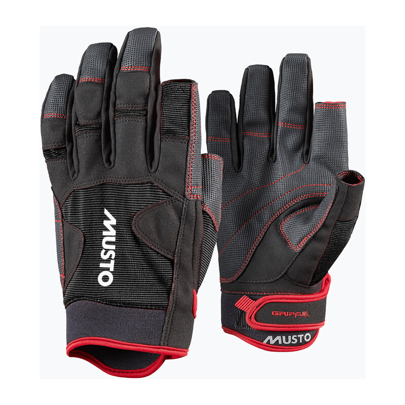 Jachtařské rukavice Musto Performance Long Finger 2.0 black