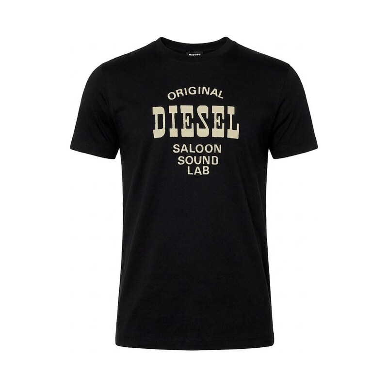 DIESEL Tričko T-DIEGOR-E12 černá