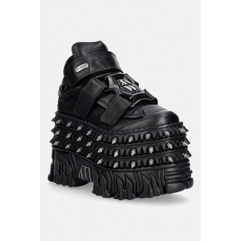 New Rock CRUST NEGRO NEGRO, FIRE CASCO sneakers boty dámské