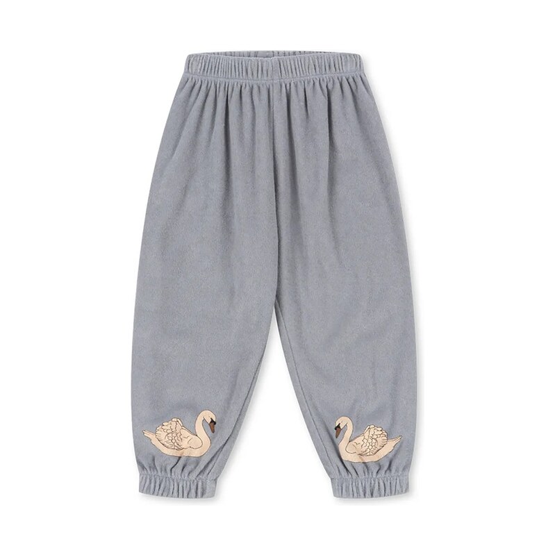 Konges Sløjd tepláky dětské s bavlnou ITTY SWEATPANTS GOTS