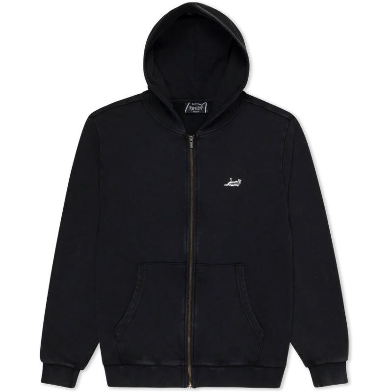 MMIKINA RIPNDIP CASTANZA ZIP UP HOODIE - černá -