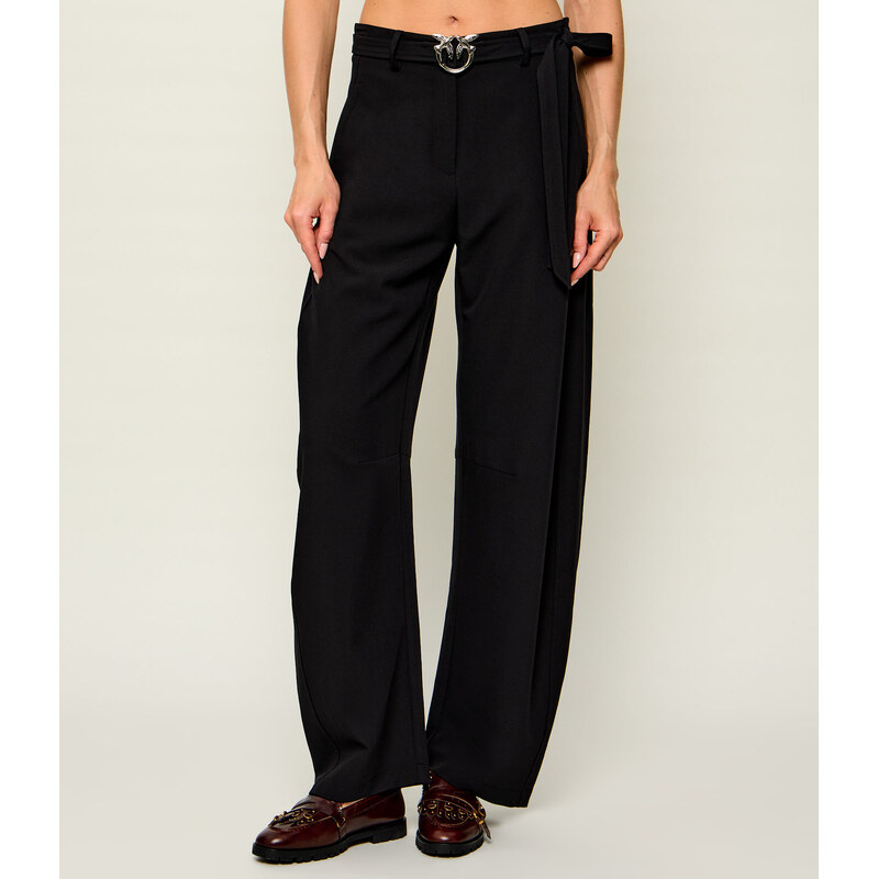 Pinko Kalhoty s páskem New Lexy | Relaxed fit