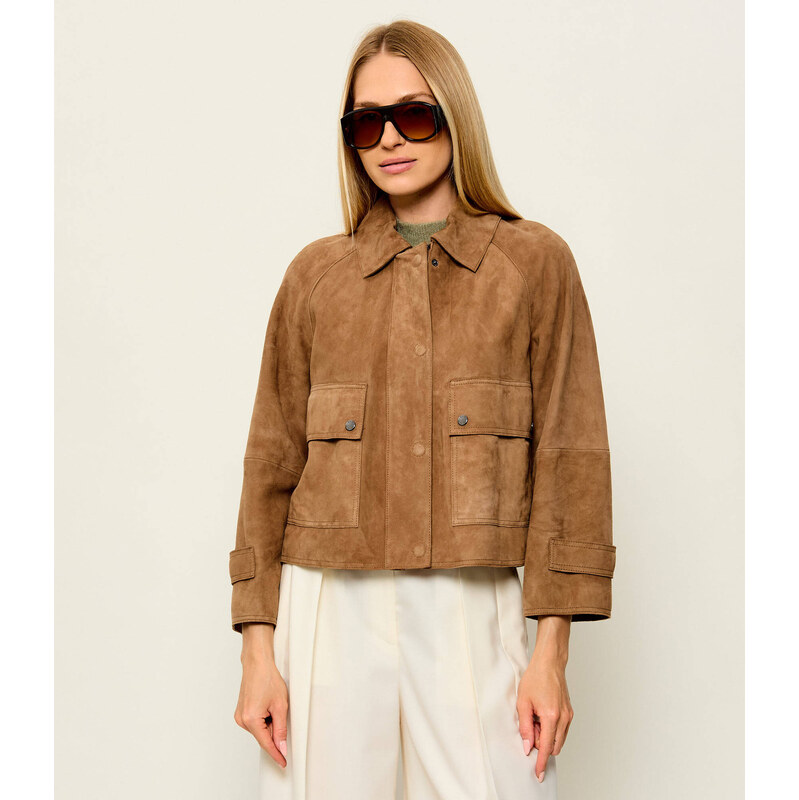 Weekend MaxMara Bunda Wkdabito | Relaxed fit | semiš