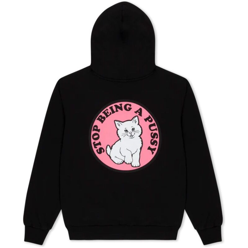 MMIKINA RIPNDIP STOP BEING A PUSSY HOODIE - černá -
