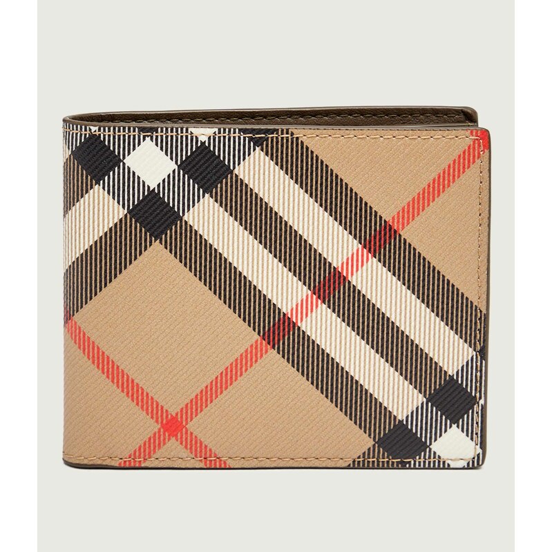 Burberry Peněženka s přídavkem kůže