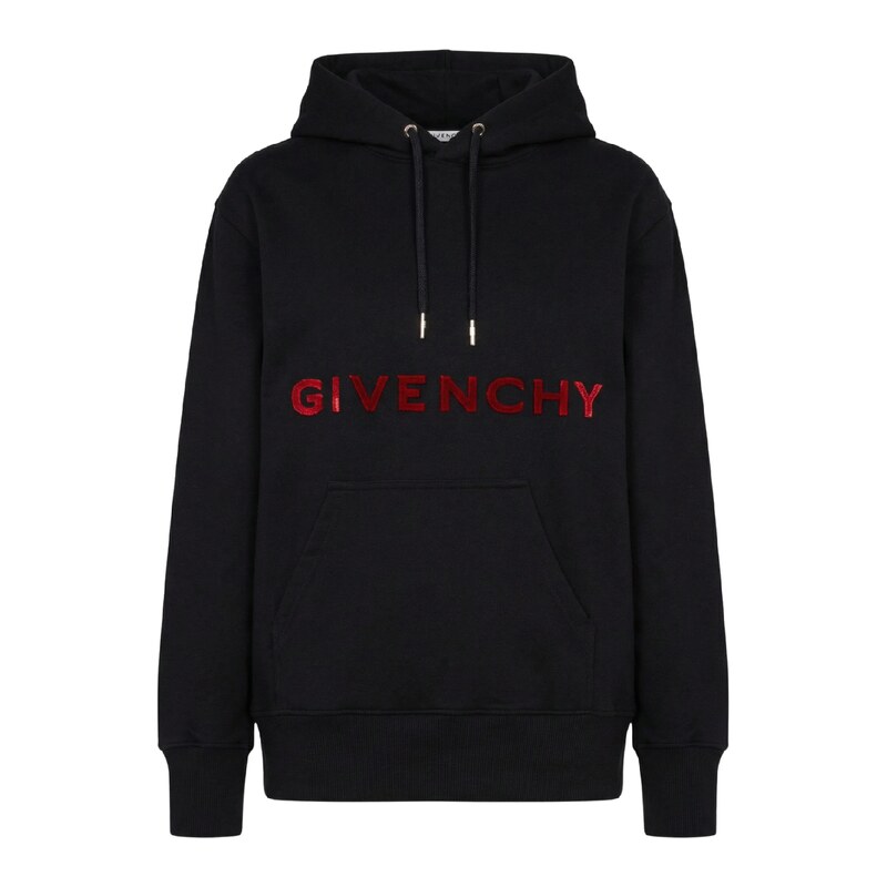 GIVENCHY Red Velvet Black mikina