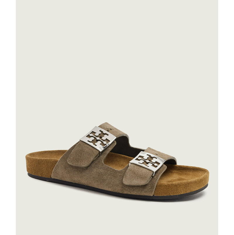 TORY BURCH Pantofle Mellow | semiš