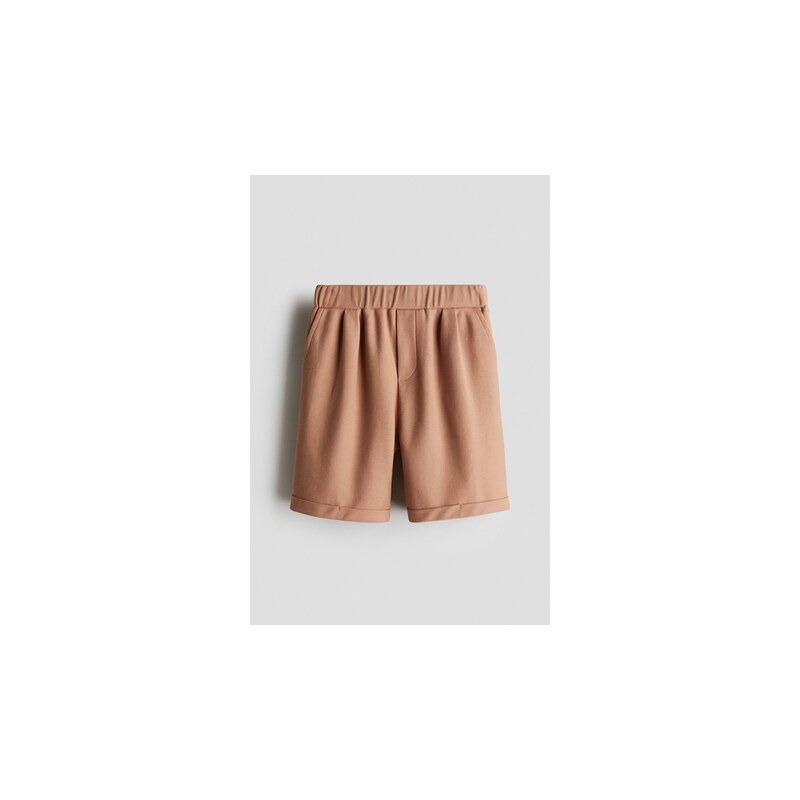H&M - Žerzejové šortky Loose Fit - Oranžová