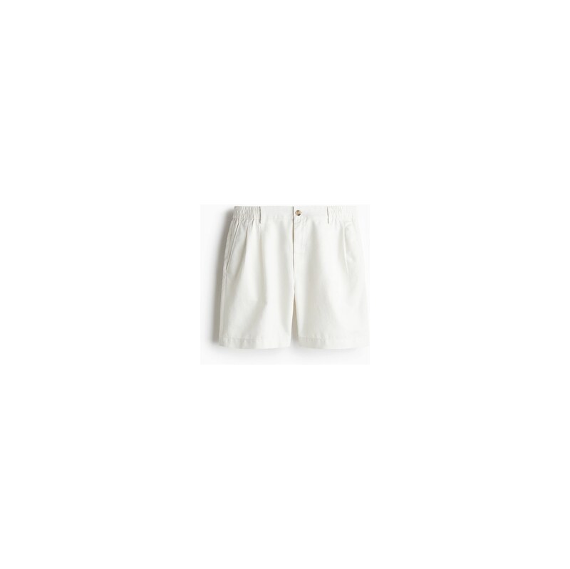 H&M - Šortky chino Regular Fit - Bílá