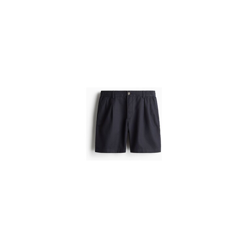 H&M - Šortky chino Regular Fit - Námořnická Modř