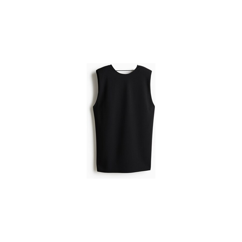 H&M - Mini šatys odhalenými zády - Černá