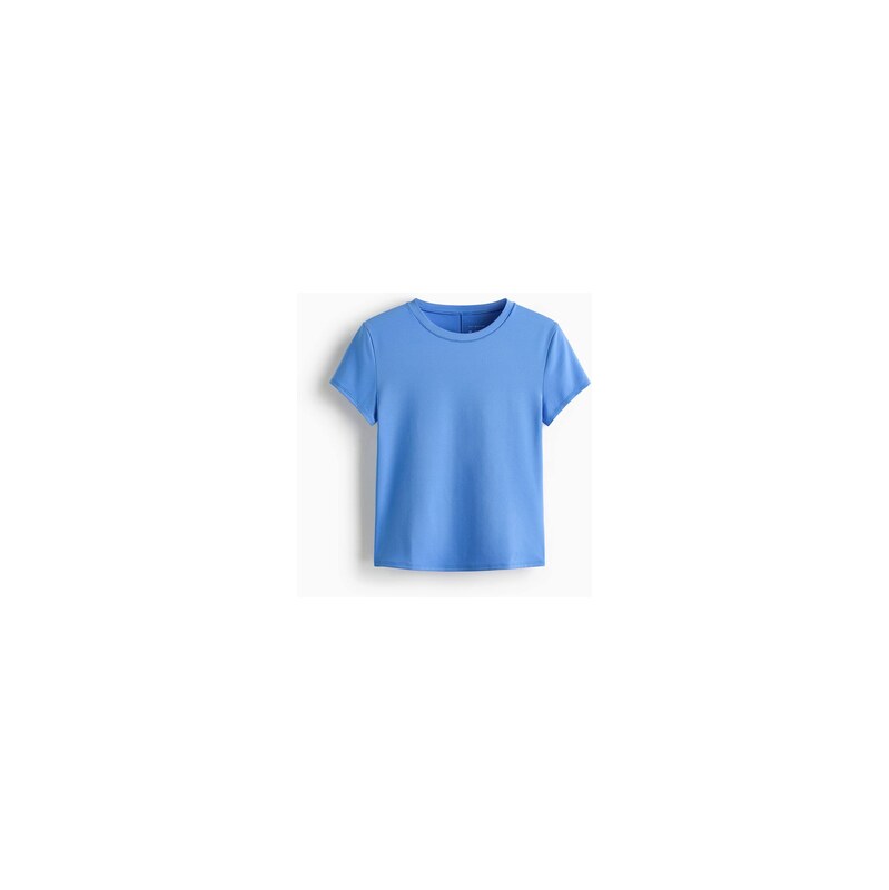 H&M - Sportovní tričko DryMove - Blankytně Modrá