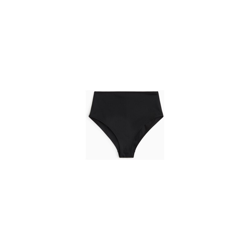 H&M - Bikinové kalhotky High Waist - Černá