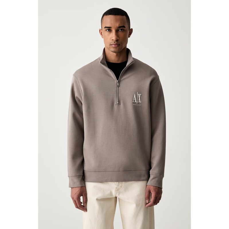 Armani Exchange mikina pánská s bavlnou