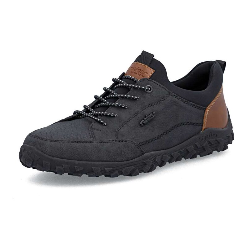 Pánské polobotky RIEKER 08150-00 černá