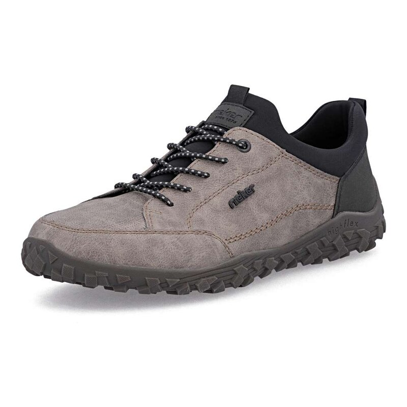 Pánské polobotky RIEKER 08150-64 šedá