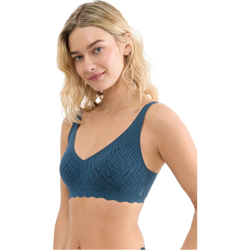 Podprsenka SLOGGI ZERO FEEL BLISS SOFT BRA SMOKY BLUE