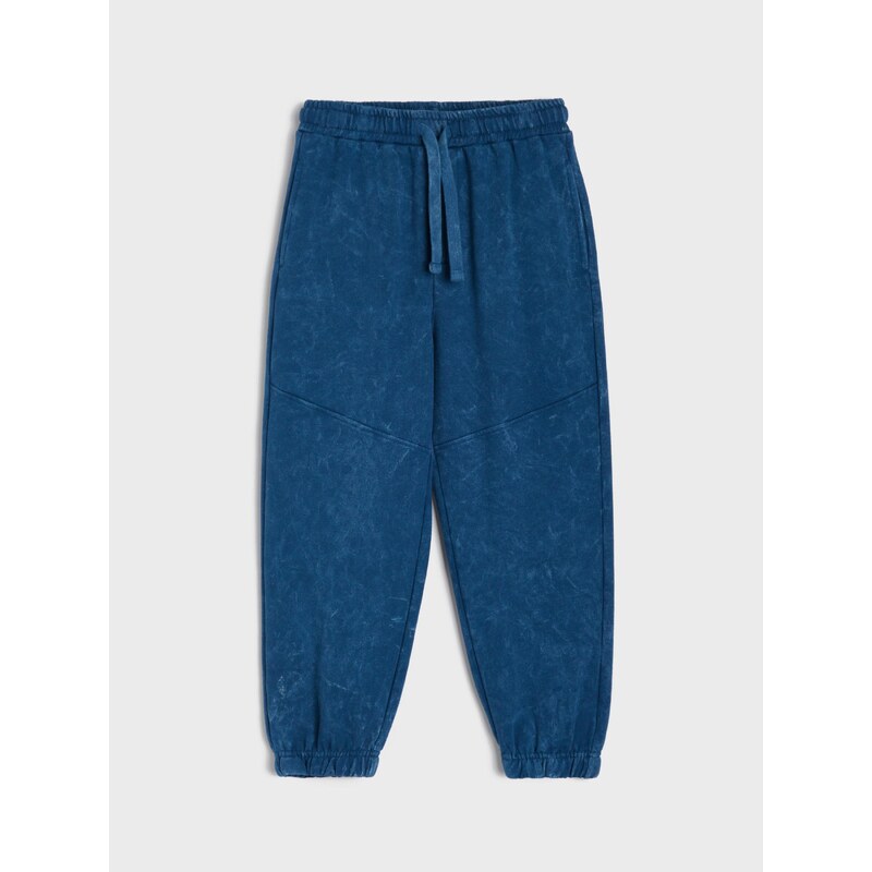 Sinsay - Oversized teplákové jogger kalhoty s optic wash efektem
