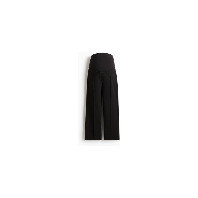 H&M - MAMA Kalhotys interlockem dlouhé ke kotníkům - Černá